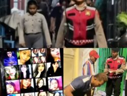 Polisi Samapta Polrestabes Surabaya Melakukan Penggerebekan di Kawasan Eks Lokalisasi Gang Dolly Surabaya,