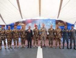 Komandan Kodiklatal Hadiri Penyematan “United Nations Medal” Satgas MTF TNI Konga XXVIII-P/UNIFIL Lebanon