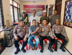 Anggota polsek semampir lepas purna tugas “Begini Pesan AKP Heri Iswanto”