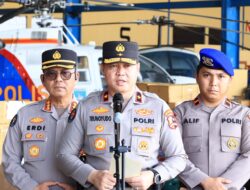 POLRI KEMBALI KIRIM 3,8 TON LOGISTIK OPERASIONAL PADA HARI KETIGA PENGIRIMAN, TERMASUK PERLENGKAPAN K9 DAN TENDA TAKTIS