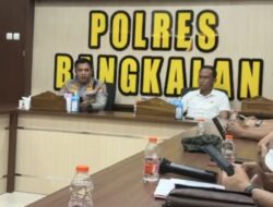 WPK Berharap Banyak Ungkap Kasus Curanmor Saat Audensi Dengan Kapolres Bangkalan