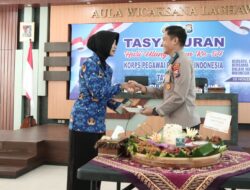 HUT KORPRI ke-54, Kapolres Gresik Ajak ASN Jaga Keikhlasan dan Solidaritas Kebangsaan