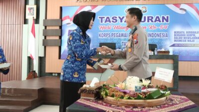 HUT KORPRI ke-54, Kapolres Gresik Ajak ASN Jaga Keikhlasan dan Solidaritas Kebangsaan