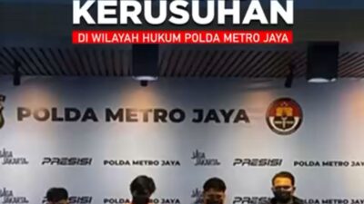Polda Metro Jaya Ungkap Kasus Provokasi Ajakan Kerusuhan Lewat Medsos