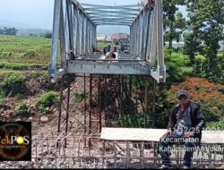Deadlines Semakin Dekat, Pengerjaan Jembatan Gondang – Kebon Tunggul Terkesan Kacau