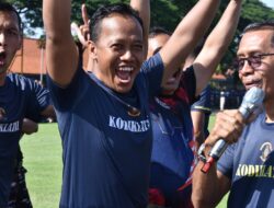 Tumbuhkan Semangat Bahari, Kodiklatal Gelar Lomba Estafet Kebaharian Antar Satker