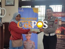 Polantas Menyapa Masyarakat Apresiasi  pelayanan Samsat Sidoarjo Kota