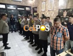 Polsek Semampir Gelar Apel Siaga Pengamanan Perayaan Malam Natal