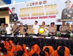 Anev Akhir Tahun 2025, Polres Pelabuhan Tanjung Perak Catat Kriminalitas Turun 13 Persen