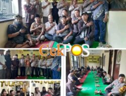 Berawal Tegang Berakhir Haru, Kejutan Warga dan Anggota untuk Kapolsek Semampir