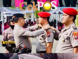 Momentum Akhir Tahun 261 Personel Polrestabes Surabaya Naik Pangkat TMT 1 Januari 2026