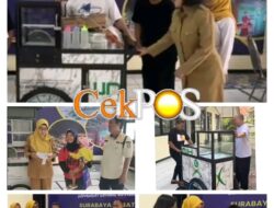 Di Tengah Padat Agenda Akhir Tahun, Camat Simokerto Serahkan Dua Gerobak Pentol dan Modal Usaha untuk Warga