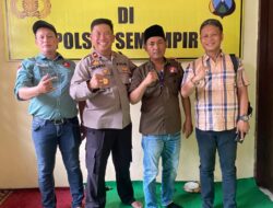 LSM TRINUSA DPC Surabaya Sambut Kenaikan Pangkat Polsek Semampir