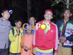 Polres Gresik Selamatkan Wisatawan Asal Sidoarjo Tersesat di Hutan Pulau Bawean