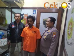 Respons Cepat Polsek Semampir Selamatkan Pencuri Motor dari Amukan Warga.