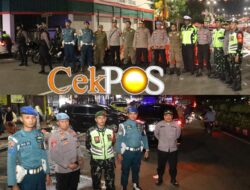 Awal Tahun Tancap Gas, Polres Tanjung Perak Bersama  TNI Patroli Cipta Kondisi, Jamin Keamanan Warga.