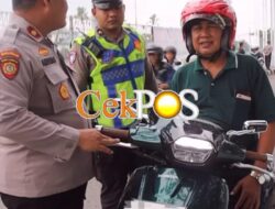 Tekan Angka Curanmor, Polres Pelabuhan Tanjung Perak Gelar Razia Kendaraan di Jembatan Suramadu