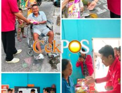 Memperingati HUT Partai Demokrasi Indonesia Perjuangan (PDI-P),Simokerto Tebar Kepedulian