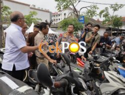 Wujud Nyata Pelayanan, Polrestabes Surabaya Kembalikan Seribuan Motor Hasil Kejahatan ke Warga