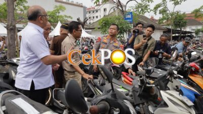 Wujud Nyata Pelayanan, Polrestabes Surabaya Kembalikan Seribuan Motor Hasil Kejahatan ke Warga