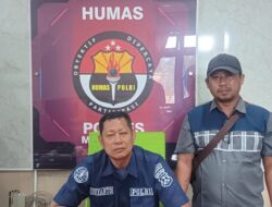 Pagar Belakang Polres Mojokerto Roboh Terkena Abrasi