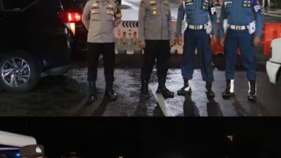 Patroli Cipkon Digelar, Polres Pelabuhan Tanjung Perak Pastikan Keamanan di Sejumlah Jalur Vital