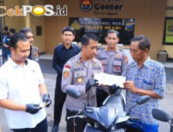 Polres Ngawi Tuai Apresiasi, Ungkap Curanmor dan Kembalikan Motor ke Pemiliknya Gratis