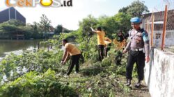 Polda Jatim Gelar Kerja Bakti Serentak Laksanakan Program Gerakan Indonesia Asri