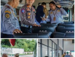 Operasi Keselamatan Semeru 2026 Polres Jember Ramp Check dan Periksa Kesehatan Awak Bus