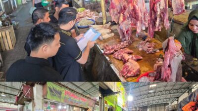 Polres Gresik Pantau Pasar Tradisional, Stok Sembako Stabil Menuju Bulan Puasa