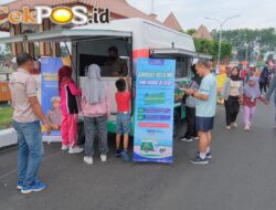 Dekatkan Layanan ke Warga, Kanit Regident IPTU Nisca Puspa Hadirkan Samsat Keliling di CFD Sidoarjo