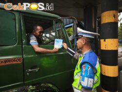 Operasi Keselamatan Semeru 2026 Ditlantas Polda Jatim Tertibkan Penggunaan Lajur Jalan Tol