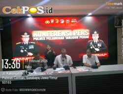 Satresnarkoba Polres Pelabuhan Tanjung Perak Ungkap 41 Kasus Narkotika Selama Januari 2026, Amankan 55 Tersangka