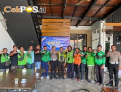 Operasi Keselamatan Semeru Polres Lamongan Ajak Ojol Jadi Pelopor Tertib Lalin