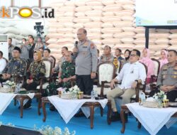 Perkuat Ketahanan Pangan Presiden RI Resmikan Gudang Jagung Milik Polda Jatim