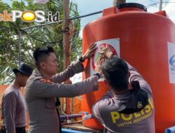 Mahasiswa STIK Angkatan 83 Bangun Sumur Bor untuk Warga Aceh Utara, Kapolres: Wujud Nyata Kepedulian Polri