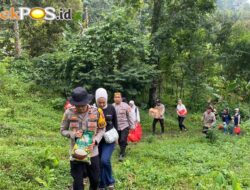 Medan Sulit dan Daerah Terpencil Tak Surutkan Polres Jember Salurkan Bantuan Untuk Warga