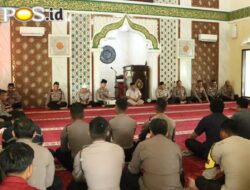 Gelar Binrohtal di Hari Pertama Puasa Ramadhan, Wakapolres Bangkalan Ajak Jalani Ibadah dengan Ikhlas