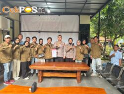 Audiensi dengan Kapolres, Mahasiswa STKIP PGRI Bangkalan Sampaikan 5 Tuntutan Keamanan