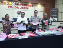 Polda Jatim Bongkar 2 Kasus Narkoba, Total 33,374 Kg Sabu Disita Satu Kurir Ditangkap