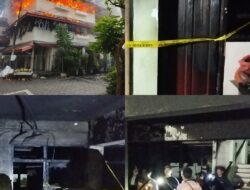 Jelang Waktu Berbuka, Si Jago Merah Hanguskan 7 Kamar di Rusunawa Sumbo Simokerto