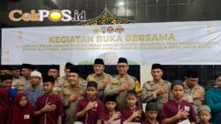 Merajut Kebersamaan, Polres Pelabuhan Tanjung Perak Buka Bersama Insan Pers dan Santuni Anak Yatim