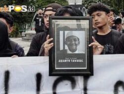 Masyarakat Sipil Surabaya Gelar Aksi Solidaritas untuk Arianto Tawakal
