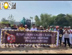 Pemkab & APH Kab. Mojokerto Dianggep Melempem, PMII Beserta Warga Berhasil Usir Esvacator Galian C