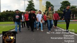 Ratusan Jurnalis Kepung Polda Jatim, Desak Usut Dugaan Rekayasa OTT Wartawan Mojokerto
