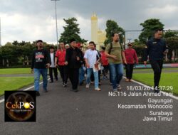 Ratusan Jurnalis Kepung Polda Jatim, Desak Usut Dugaan Rekayasa OTT Wartawan Mojokerto