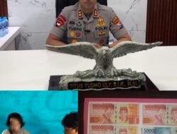 Polres Pasuruan Kota Ungkap Peredaran Uang Palsu, Tersangka Asal Gresik Diamankan