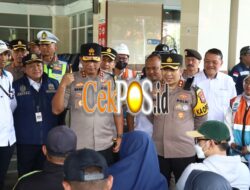 Kapolda Jatim Cek Pos Terpadu dan Pos Pam di Surabaya Pastikan Layanan Mudik Berjalan Optimal