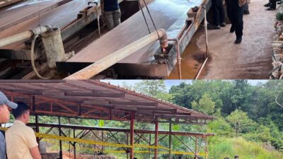 Polri Bongkar Penambangan Ilegal dan Penyelundupan Pasir Timah ke Malaysia, 7 Tersangka Diamankan