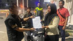 Polsek Kenjeran Kembalikan Sepeda Motor yang di laporkan Hilang Dan di Temukan di Suramadu. 